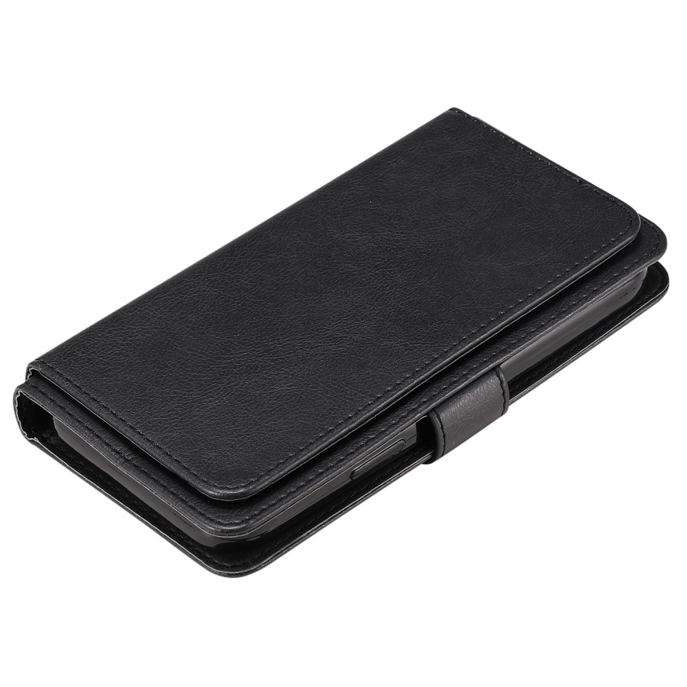 Coque portefeuille Multi-slot Motorola Moto G54, noir