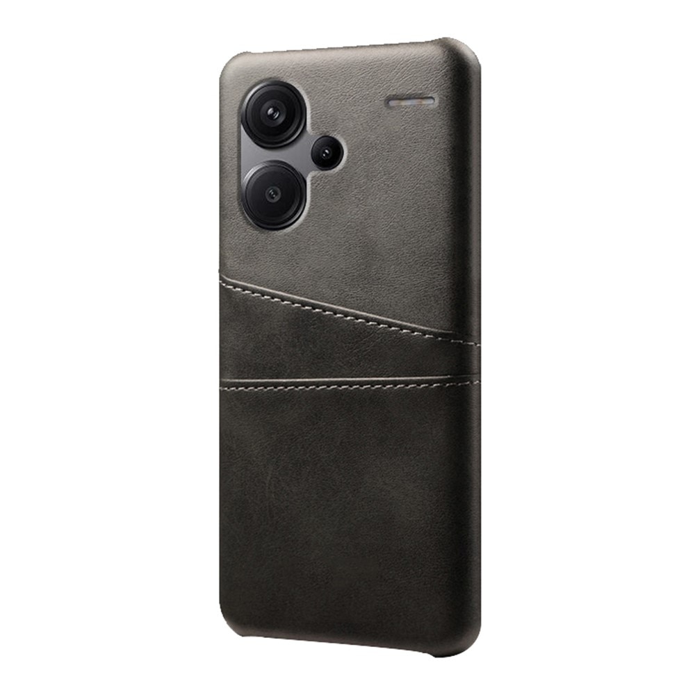 Coque Card Slots Xiaomi Redmi Note 13 Pro Plus, noir