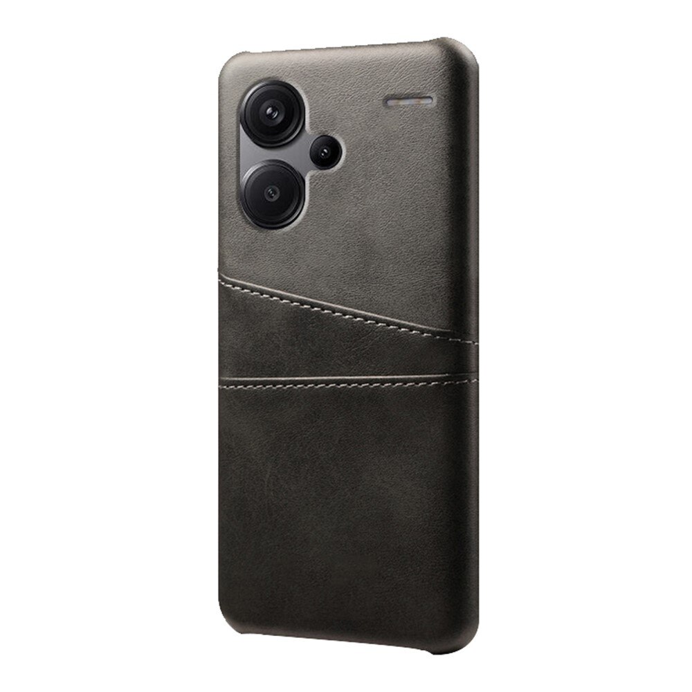 Coque Card Slots Xiaomi Redmi Note 13 Pro Plus, Noir