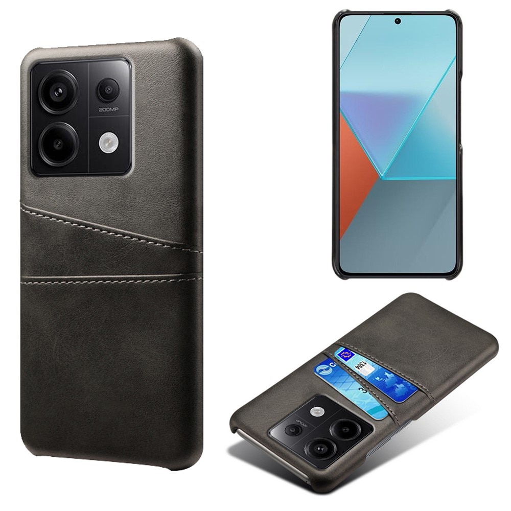 Coque Card Slots Xiaomi Redmi Note 13 Pro, Noir
