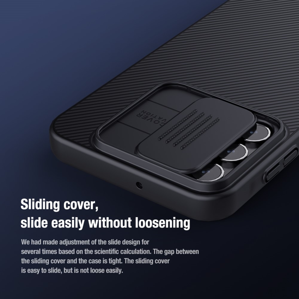 Coque CamShield Samsung Galaxy A15, noir