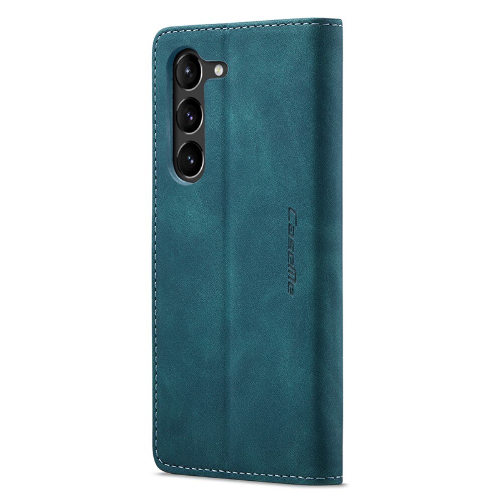 Étui portefeuille mince Samsung Galaxy S24 Plus, Bleu