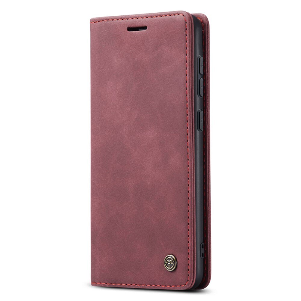 Étui portefeuille mince Samsung Galaxy S24 Plus, Rouge