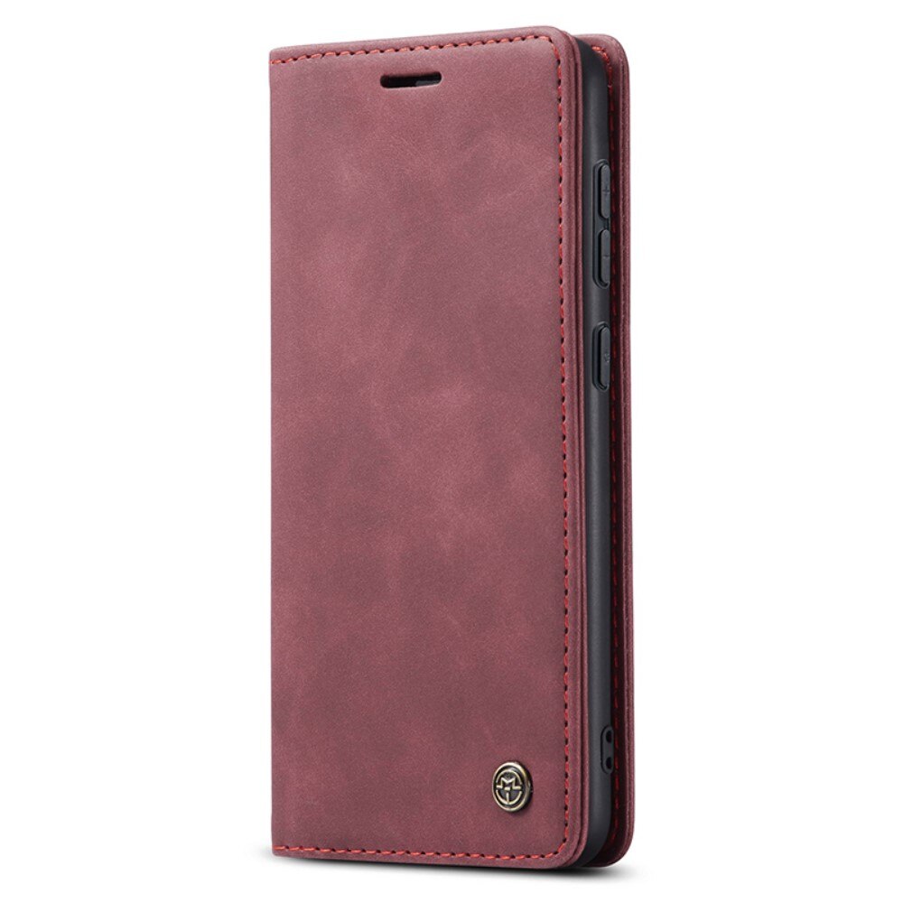 Étui portefeuille mince Samsung Galaxy S24, Rouge