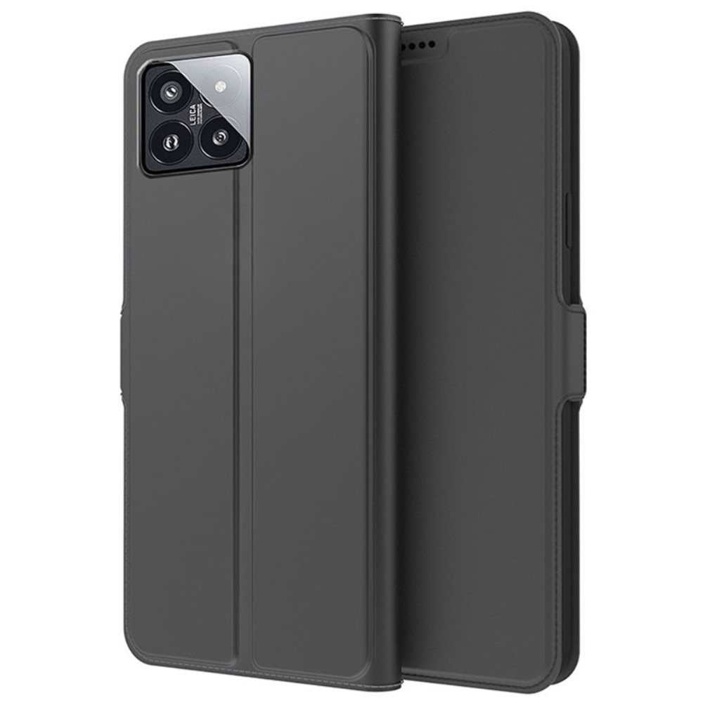 Étui portefeuille Slim Card Wallet Xiaomi 14 Pro, noir