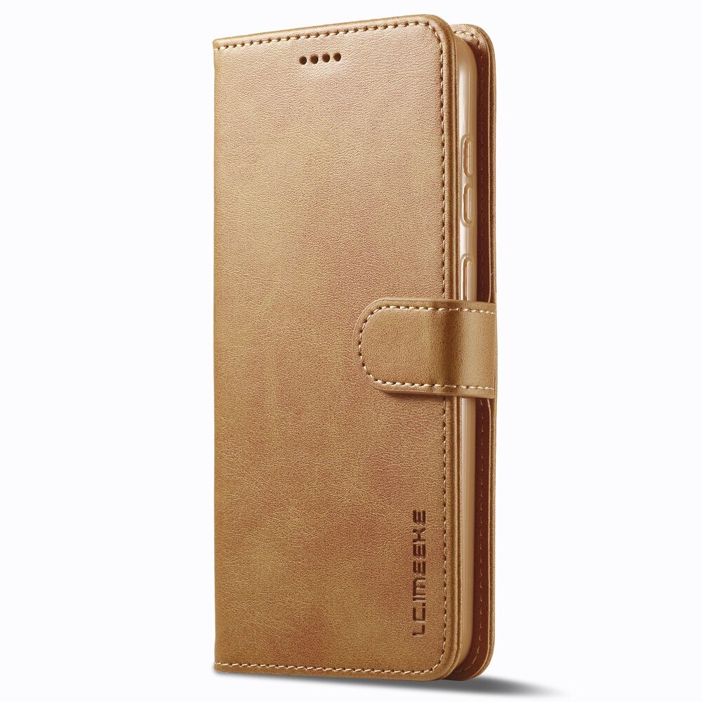 Étui Portefeuille Samsung Galaxy S24 Plus, cognac