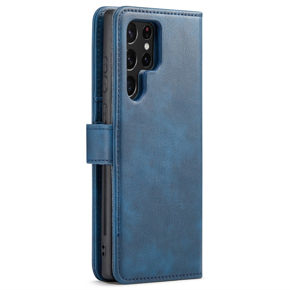 Étui portefeuille Magnet Wallet Samsung Galaxy S24 Ultra, Blue
