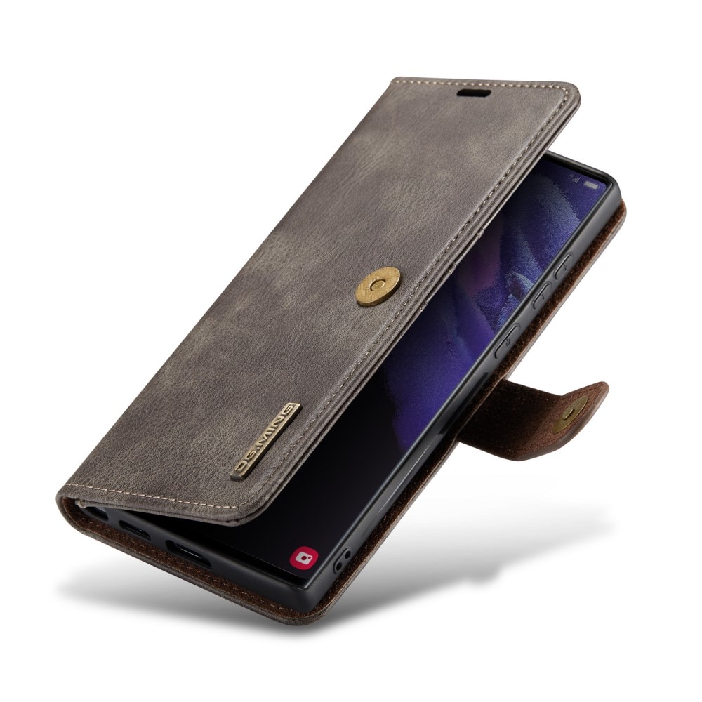 Étui portefeuille Magnet Wallet Samsung Galaxy S24 Ultra, Brown