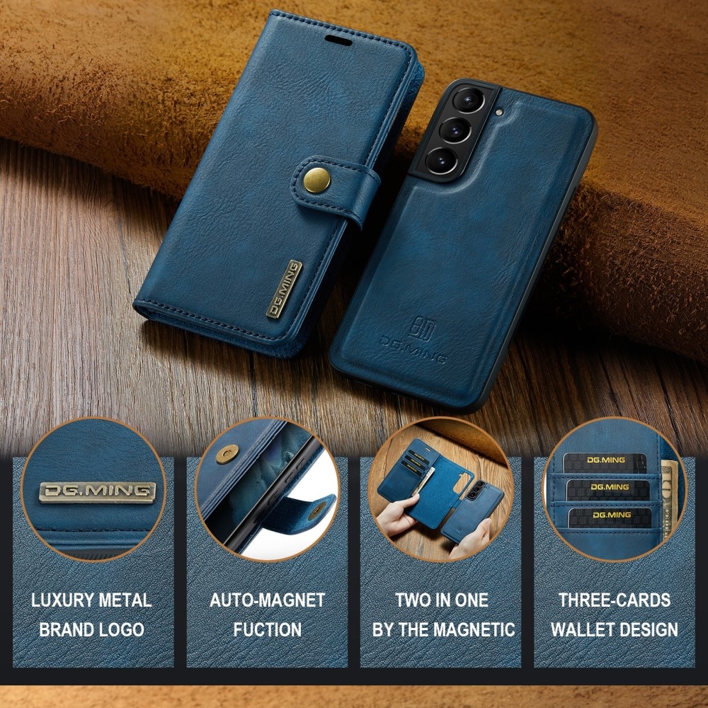 Étui portefeuille Magnet Wallet Samsung Galaxy S24, Blue