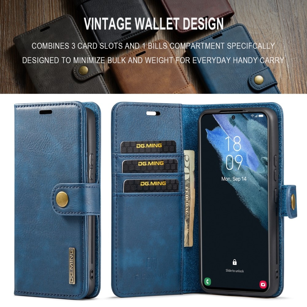 Étui portefeuille Magnet Wallet Samsung Galaxy S24, Blue