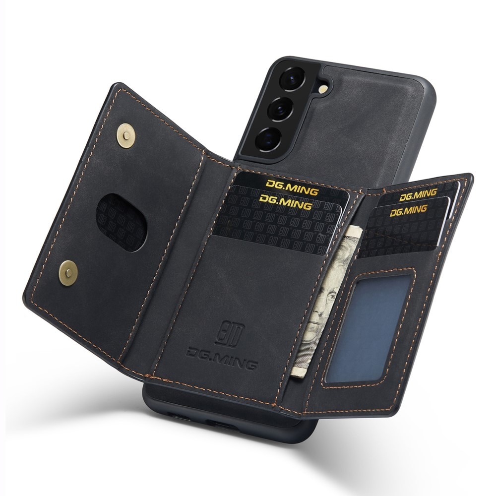 Coque Magnetic Card Slot Samsung Galaxy S24, Black