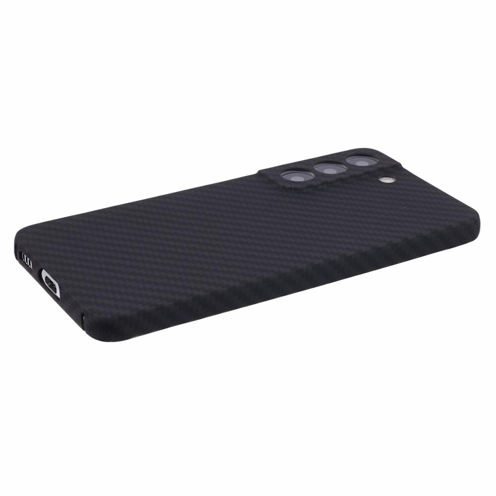 Coque fine Fibre d'aramide Samsung Galaxy S23, noir