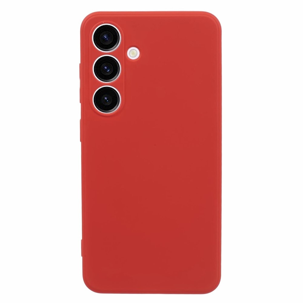 Coque TPU résistante aux chocs Samsung Galaxy S24, rouge