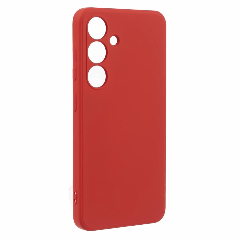 Coque TPU résistante aux chocs Samsung Galaxy S24, rouge