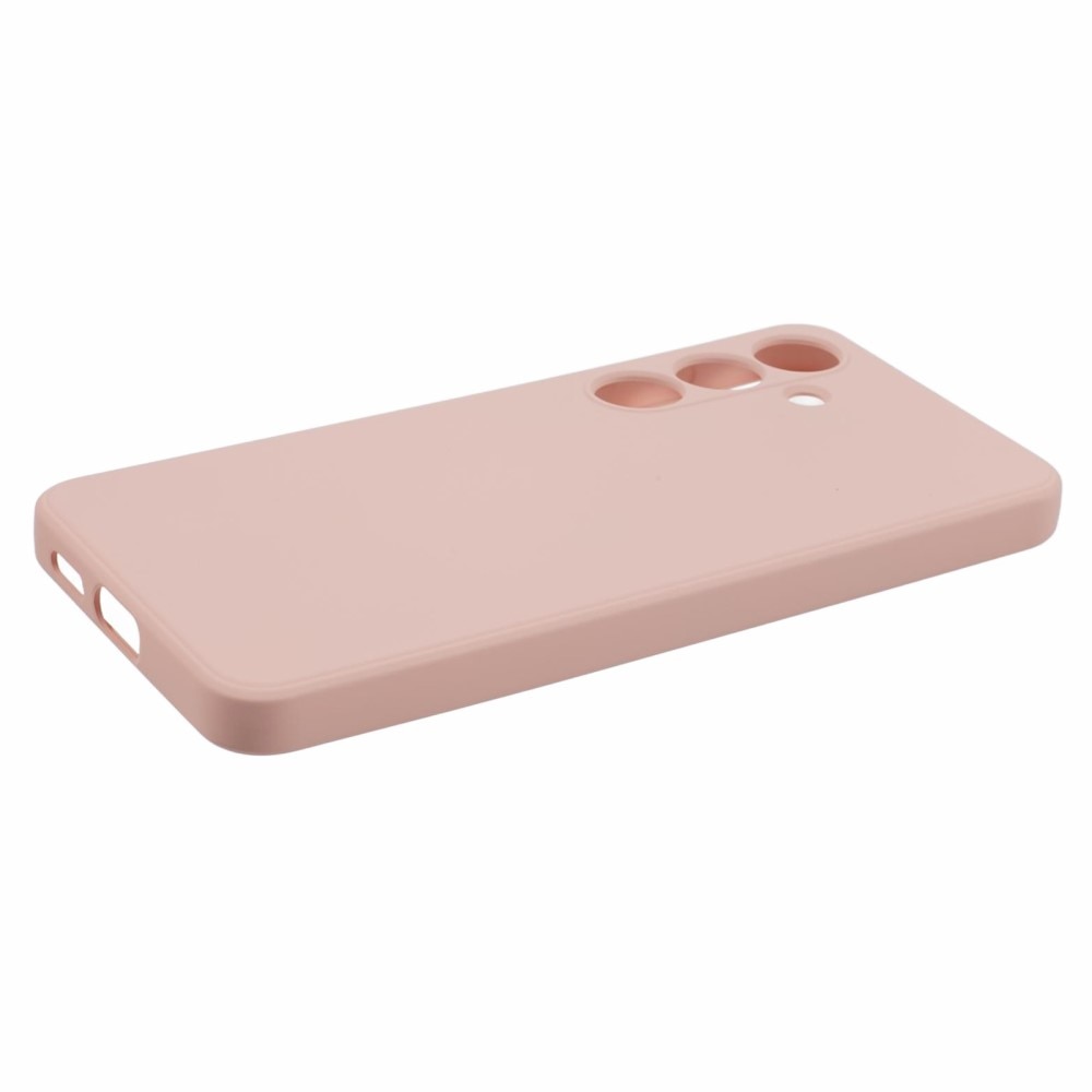 Coque TPU résistante aux chocs Samsung Galaxy S24, rose