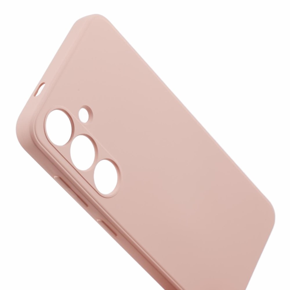 Coque TPU résistante aux chocs Samsung Galaxy S24, rose