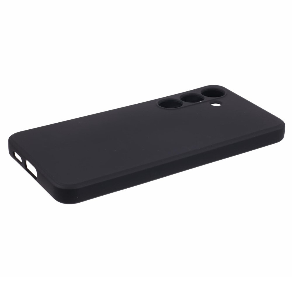 Coque TPU résistante aux chocs Samsung Galaxy S24, noir