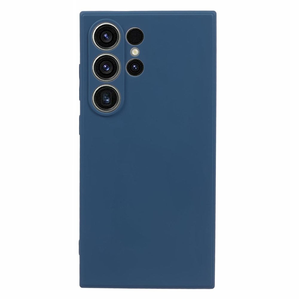Coque TPU résistante aux chocs Samsung Galaxy S24 Ultra, bleu
