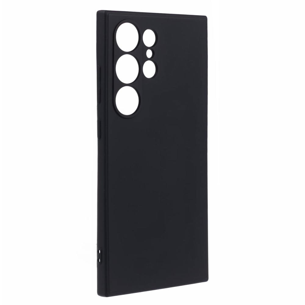Coque TPU résistante aux chocs Samsung Galaxy S24 Ultra, Noir