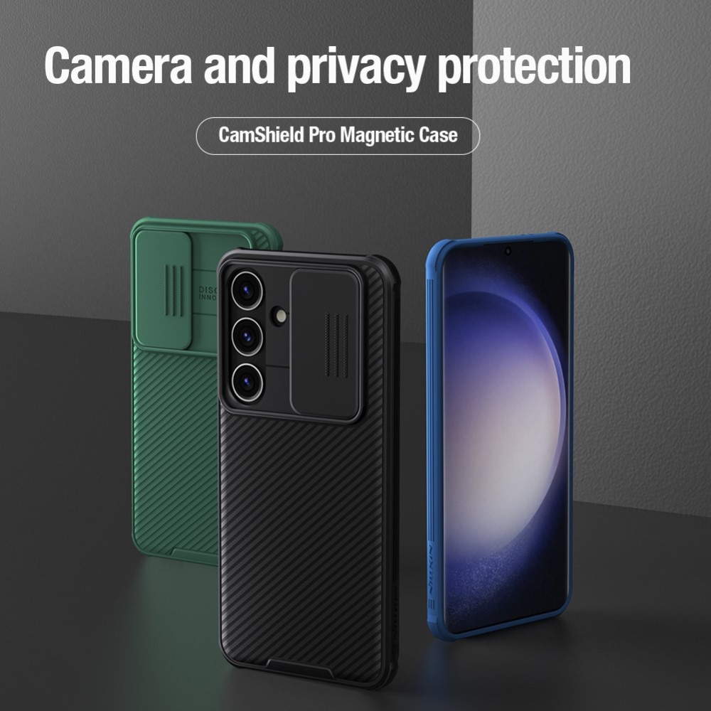 Coque CamShield Samsung Galaxy S24, bleu