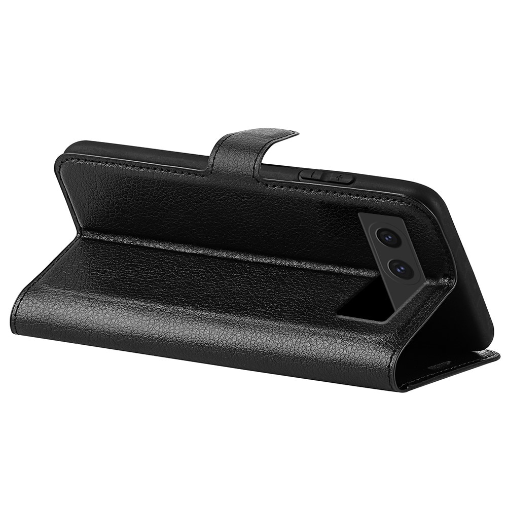 Coque portefeuille Google Pixel 8a, Noir