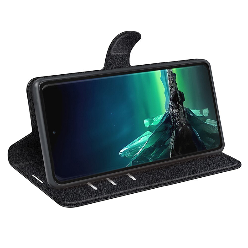 Coque portefeuille Motorola Edge 40 Neo, Noir