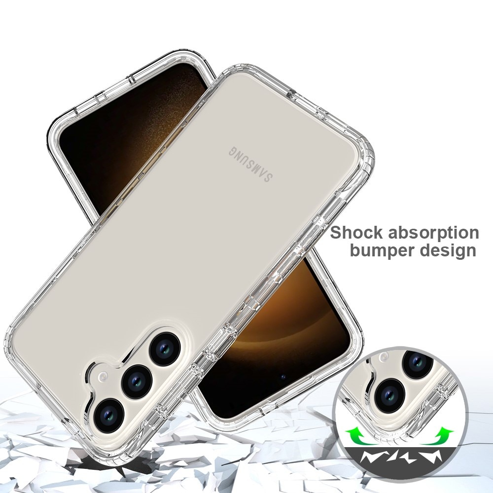 Coque Full Protection Samsung Galaxy S24 Plus, transparent
