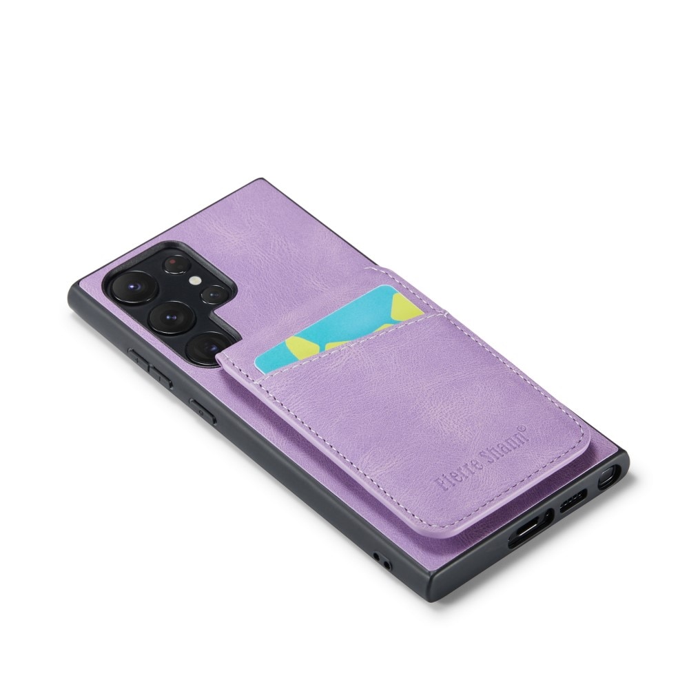 Coque avec plusieurs fentes anti-RFID Samsung Galaxy S24 Ultra, violet