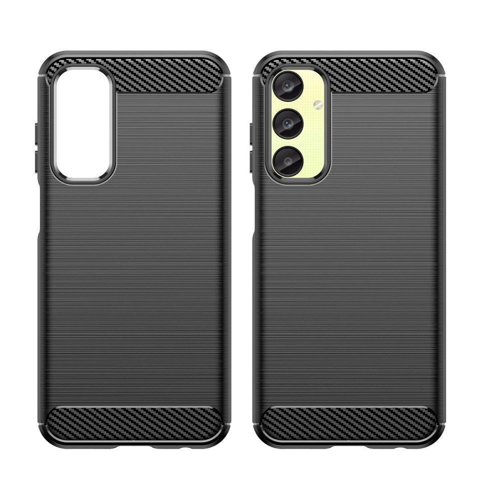 Coque TPU Brushed Samsung Galaxy A25, Black