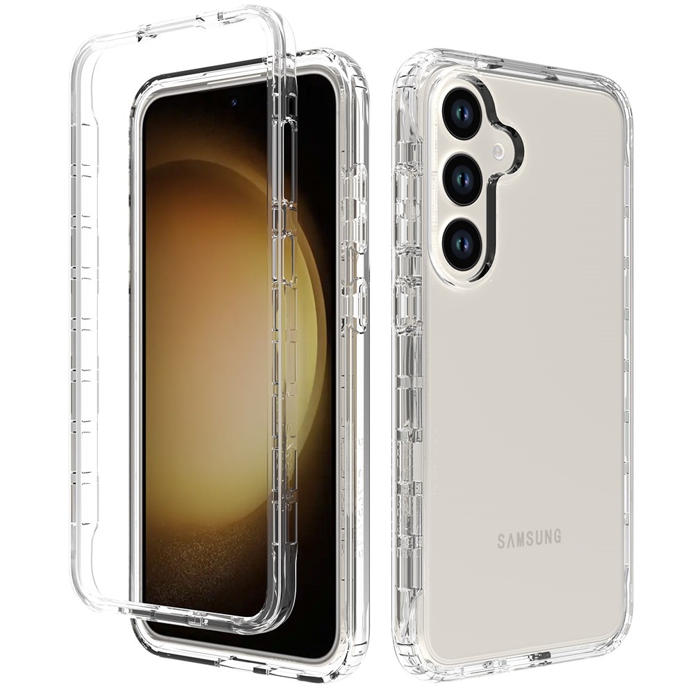 Coque de couverture complète Samsung Galaxy S24 Plus, Transparent