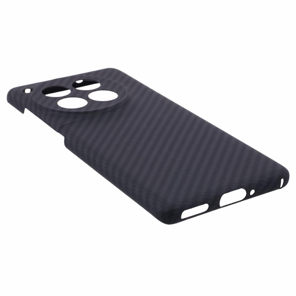 Coque fine Fibre d'aramide OnePlus 12, noir