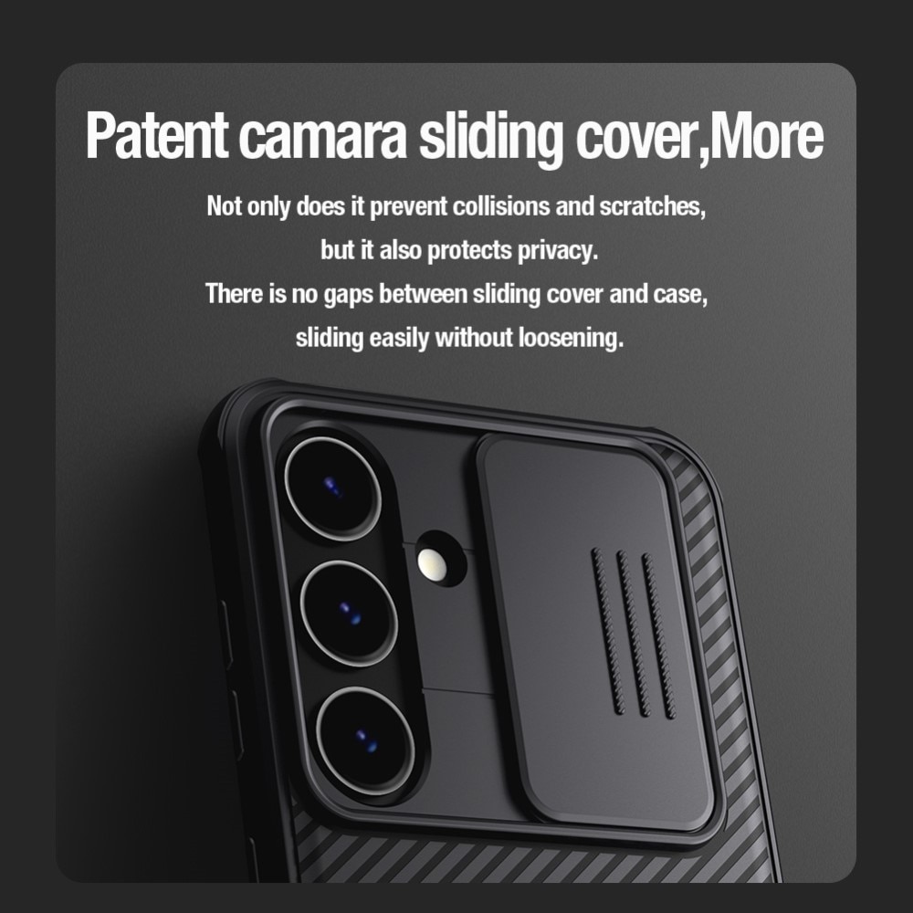 Coque CamShield MagSafe Samsung Galaxy S24 Plus, noir