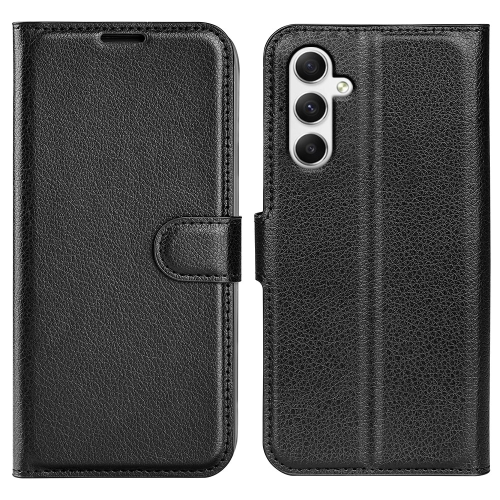 Coque portefeuille Samsung Galaxy A35, Noir