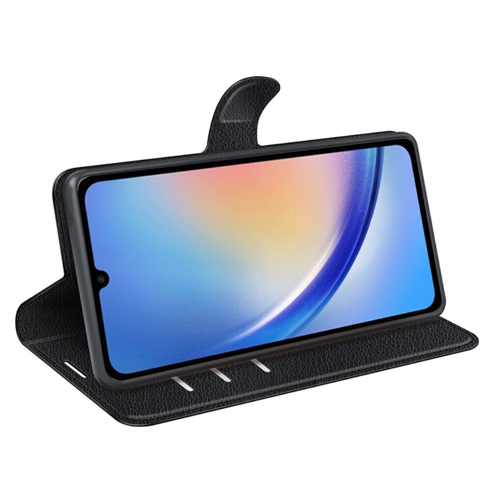 Coque portefeuille Samsung Galaxy A35, Noir