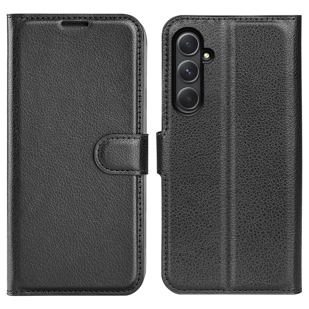 Coque portefeuille Samsung Galaxy A55, Noir