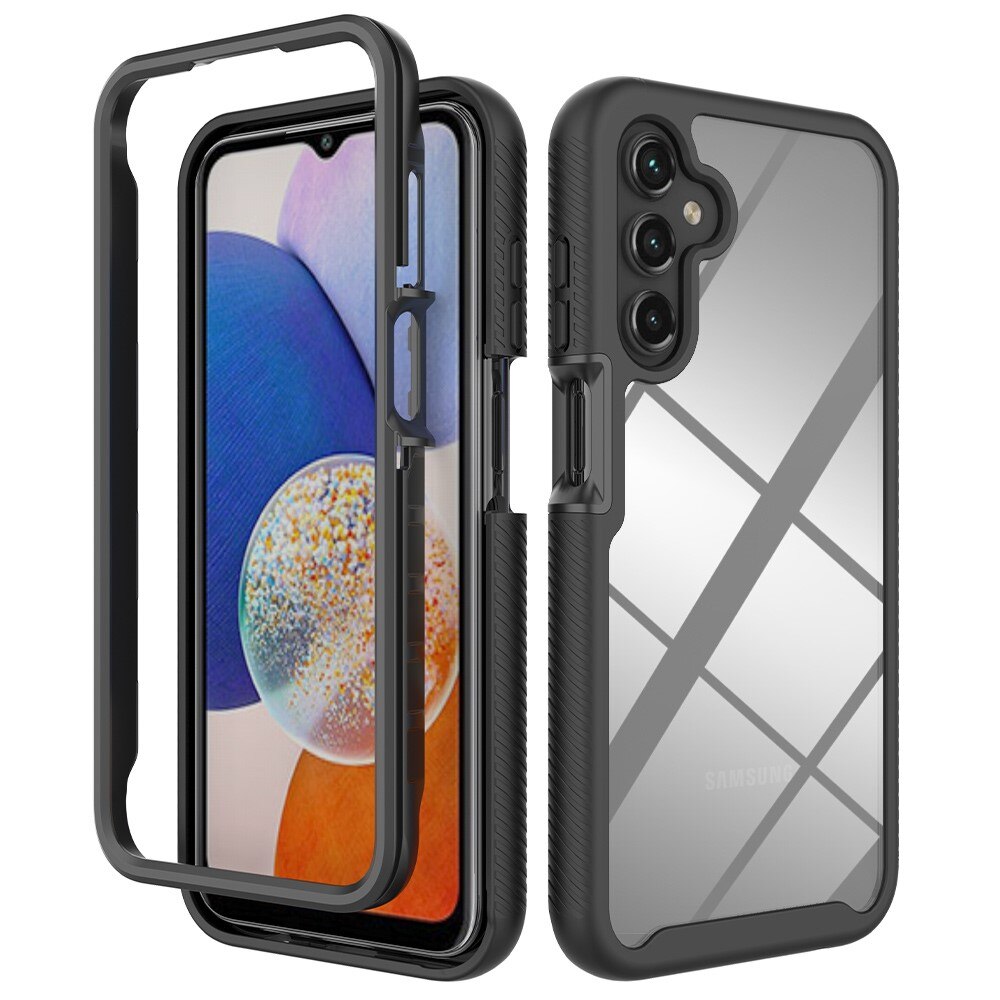 Coque de couverture complète Samsung Galaxy A15, Noir
