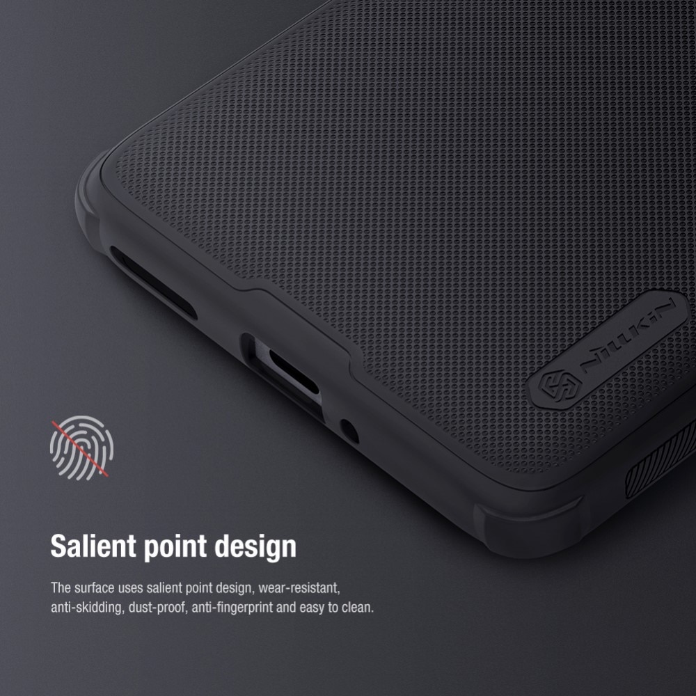 Super Frosted Shield OnePlus 12, noir