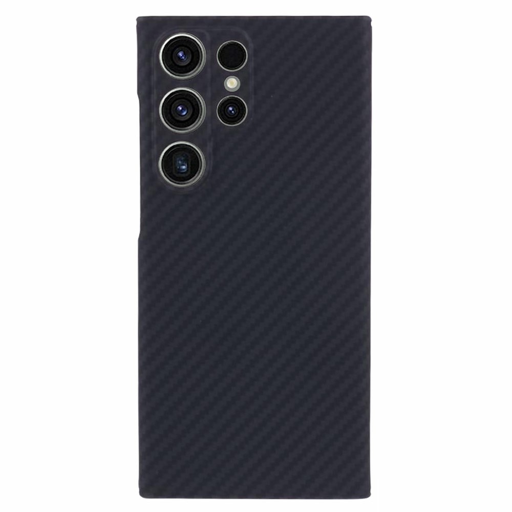 Coque fine Fibre d'aramide Samsung Galaxy S24 Ultra, noir
