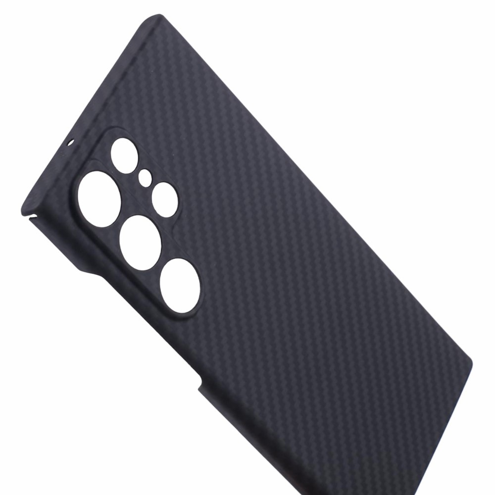 Coque fine Fibre d'aramide Samsung Galaxy S24 Ultra, noir