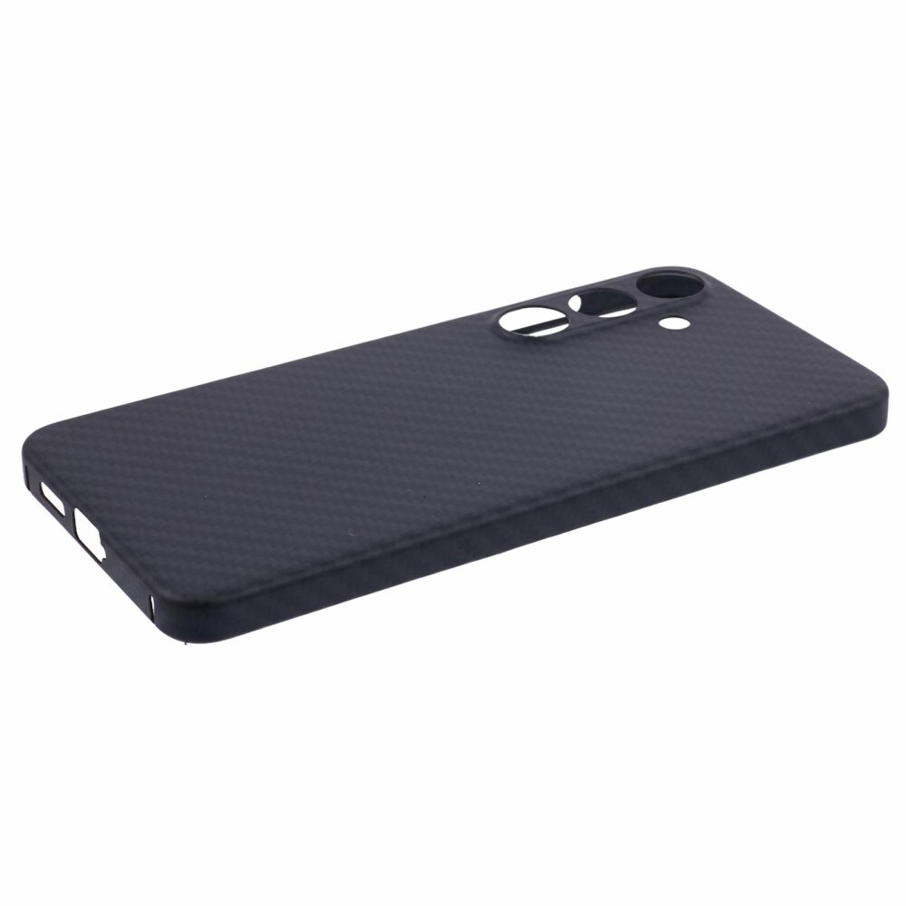 Coque fine Fibre d'aramide Samsung Galaxy S24 Plus, noir