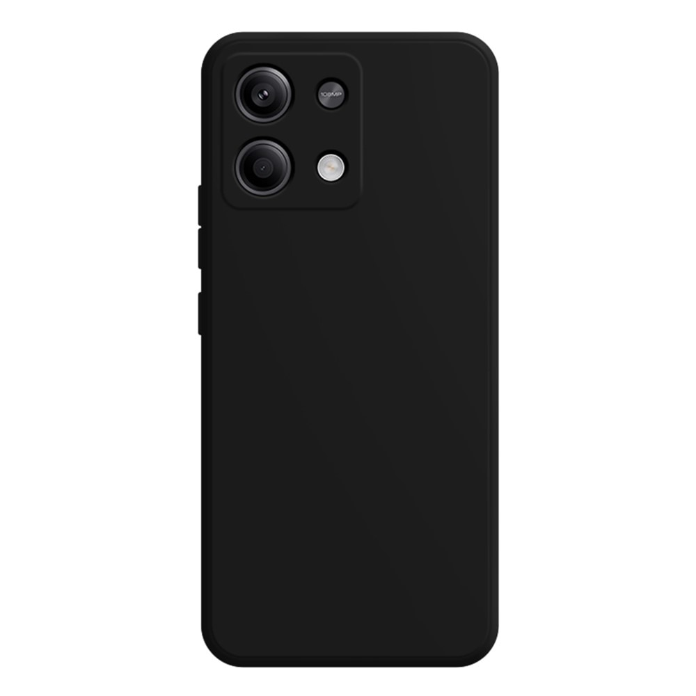 Coque TPU résistante aux chocs Xiaomi Redmi Note 13, noir