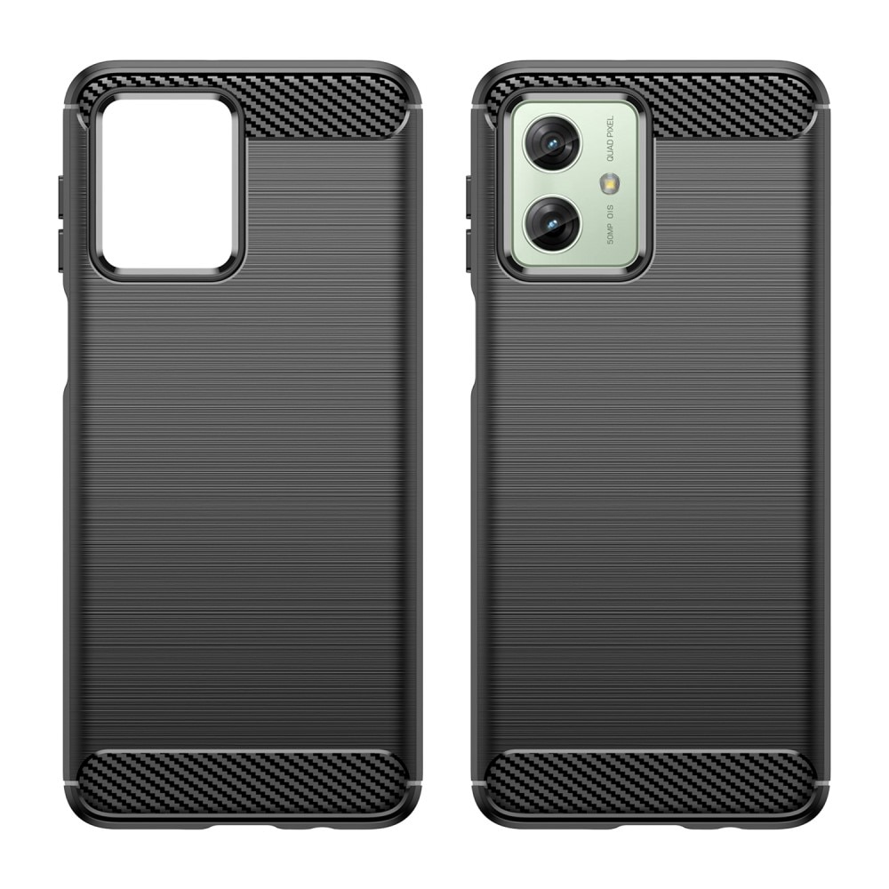 Coque TPU Brushed Motorola Moto G54, Black