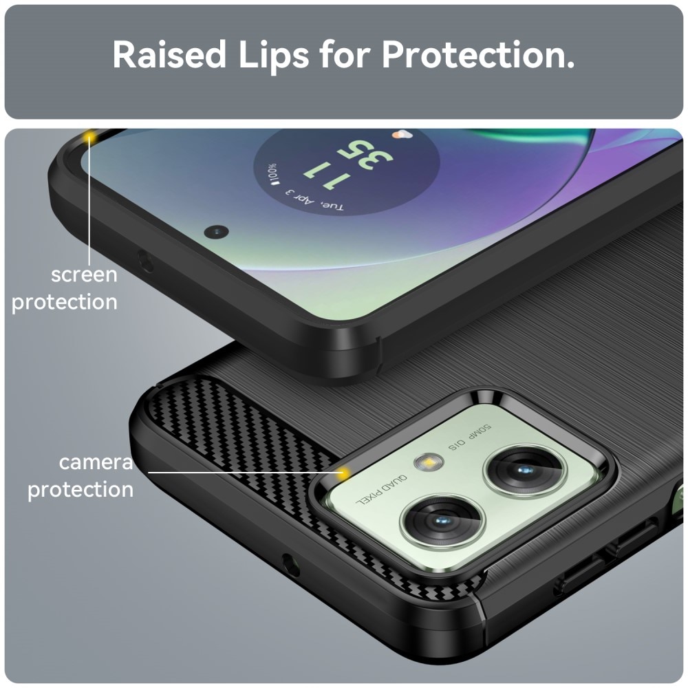 Coque TPU Brushed Motorola Moto G54, [FÄRG}