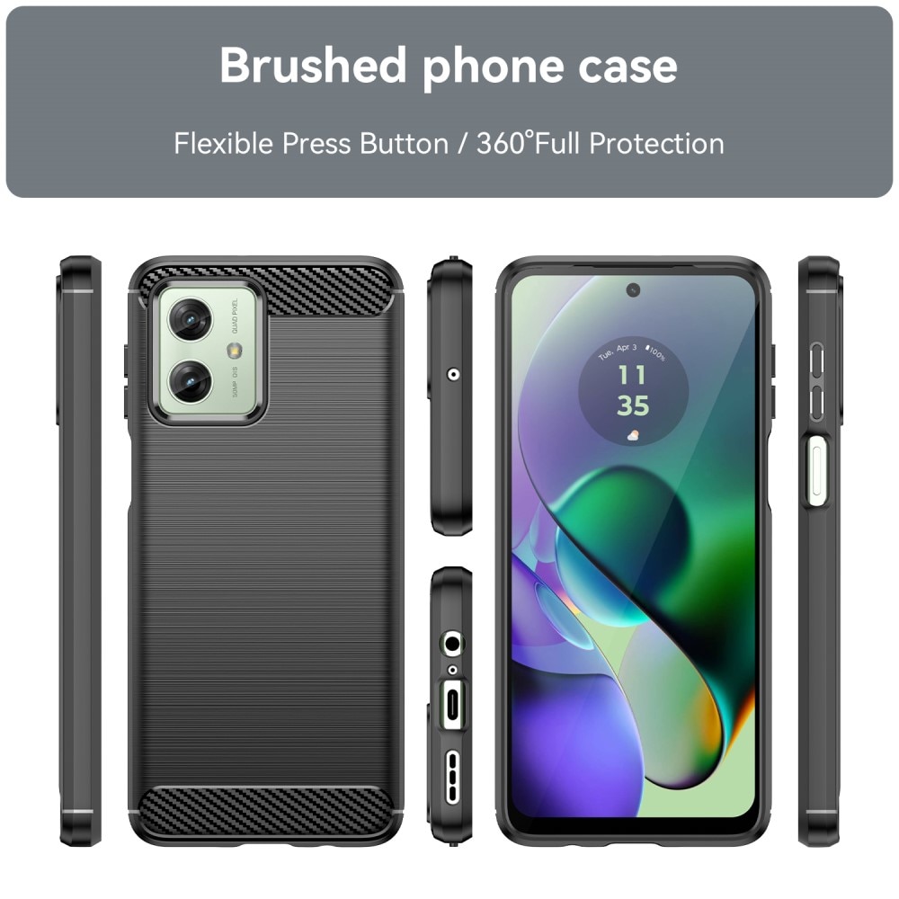 Coque TPU Brushed Motorola Moto G54, [FÄRG}