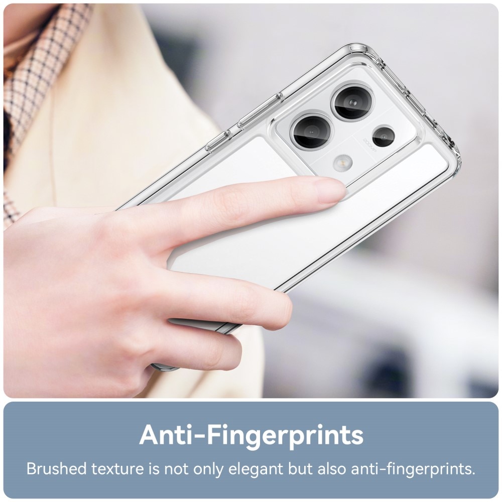 Coque Hybride Crystal Hybrid Xiaomi Redmi Note 13 Pro 5G, transparent