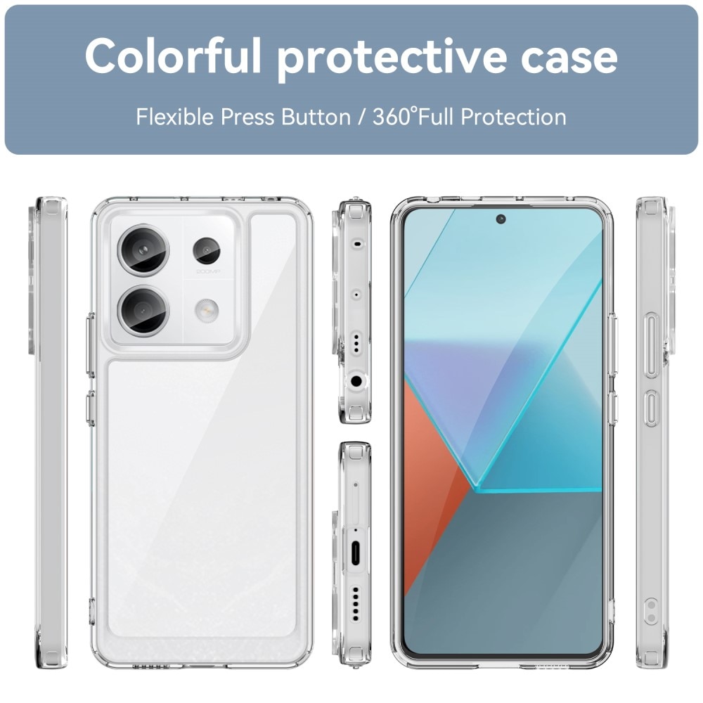 Coque Hybride Crystal Hybrid Xiaomi Redmi Note 13 Pro 5G, transparent