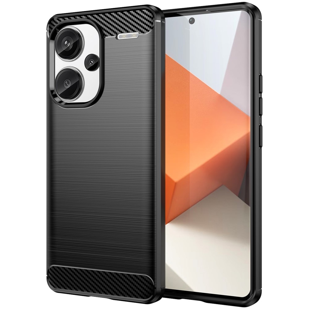 Coque TPU Brushed Xiaomi Redmi Note 13 Pro Plus, Black