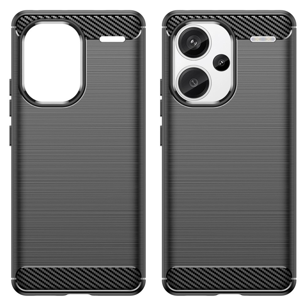 Coque TPU Brushed Xiaomi Redmi Note 13 Pro Plus, Black