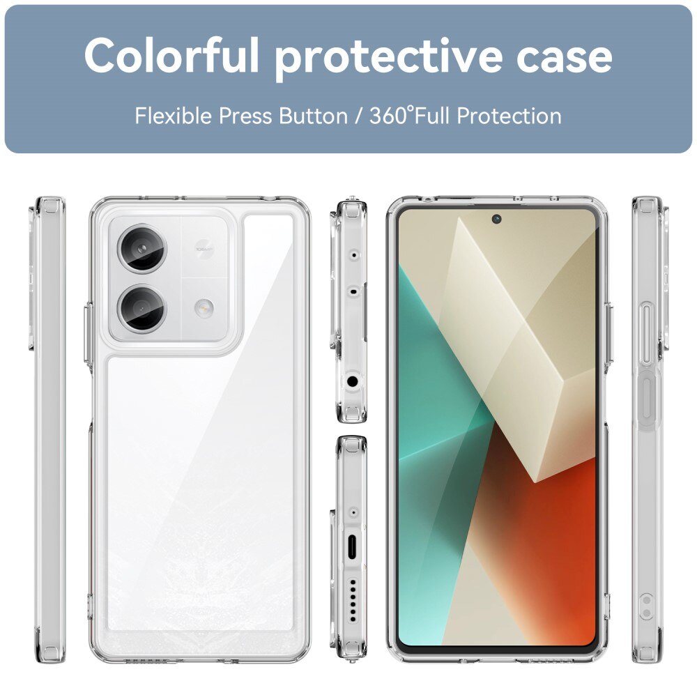 Coque Hybride Crystal Hybrid Xiaomi Redmi Note 13, transparent