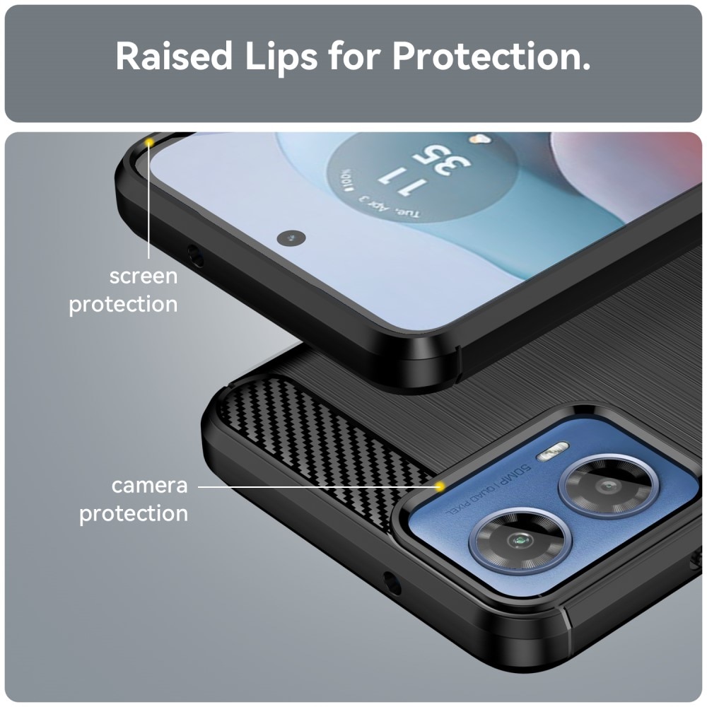 Coque TPU Brushed Motorola Moto G34, [FÄRG}